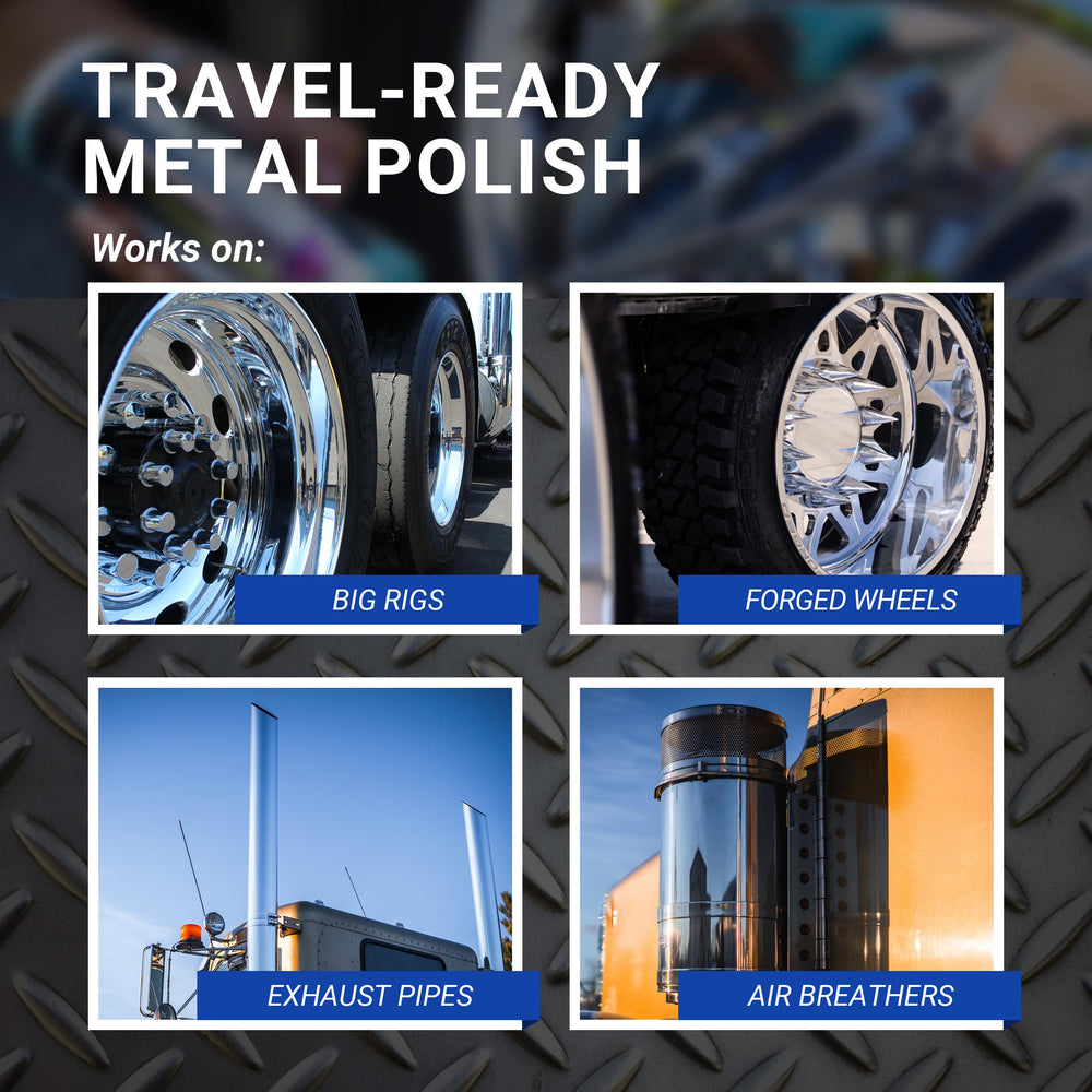 Zephyr Boss Soss on polished aluminum wheel illustrating restored shine and cleaned surface