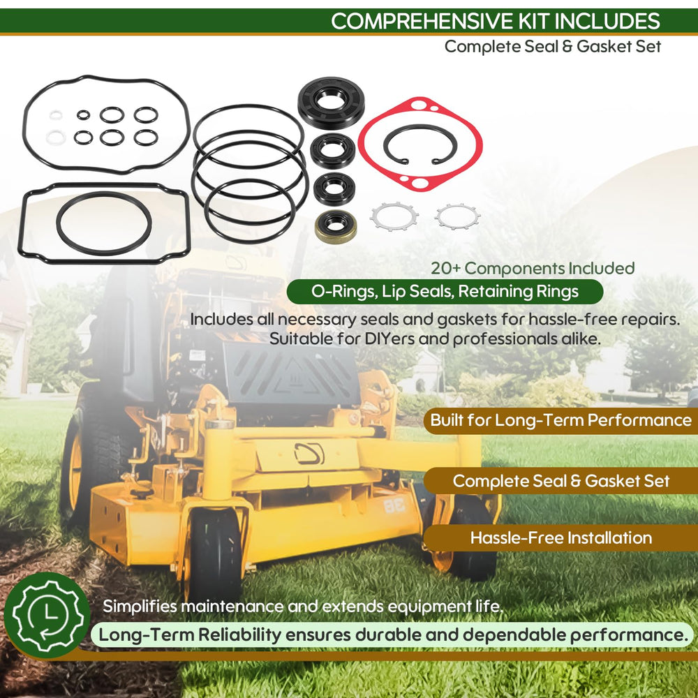 ZEZHIMI labeled gaskets and seals organized for fast, error-free installation