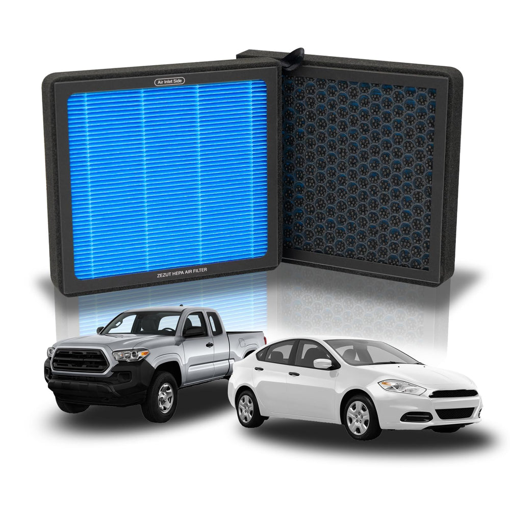 ZEZUT CF10374 front packaging showing product and fitment details benefits clean air