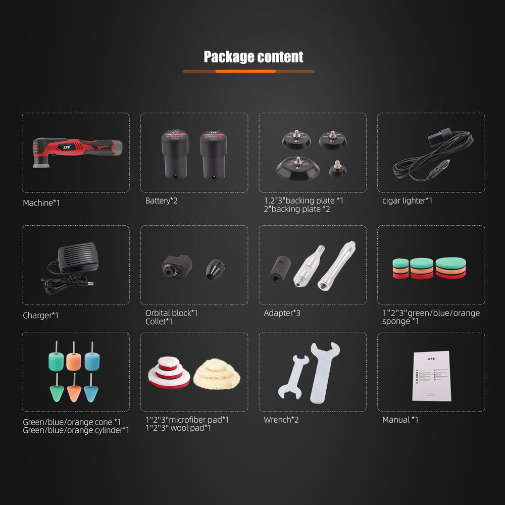 ZFE side handle and controls close-up for ergonomic grip and accuracy