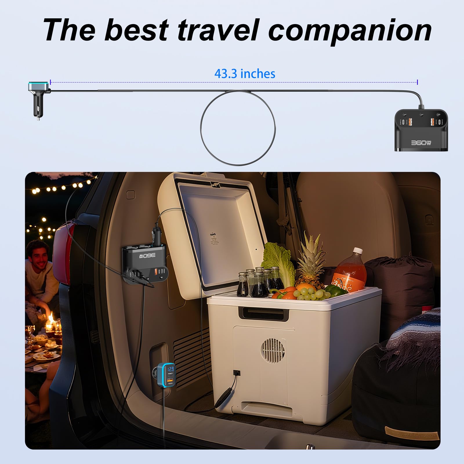 Zhaobeimao size comparison next to smartphone illustrating compact footprint