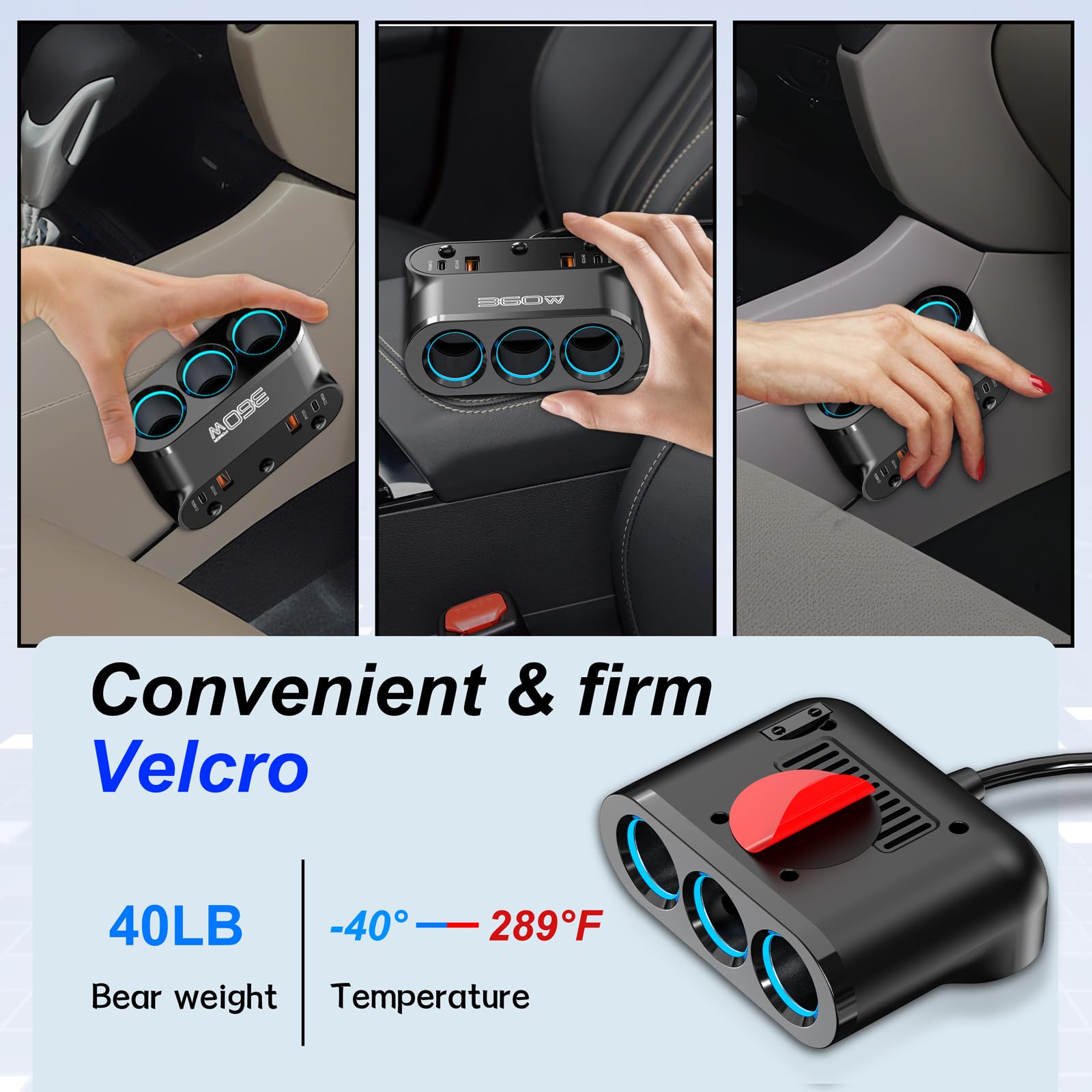 Zhaobeimao switch panel shot with independent toggles to control each socket