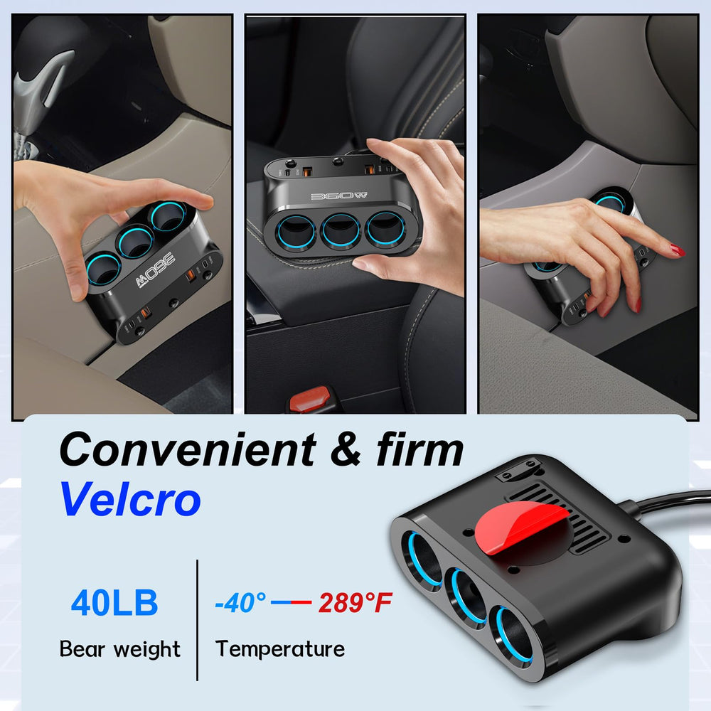 Zhaobeimao switch panel shot with independent toggles to control each socket
