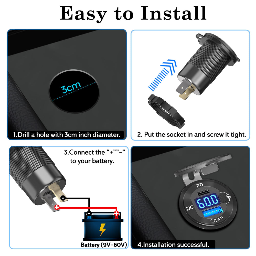 Zhaobeimao wiring and retaining ring display for straightforward DIY installation