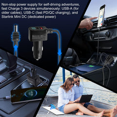 Zhaumim USB-C PD and USB-A QC ports detail for fast charging phones and small laptops on the go