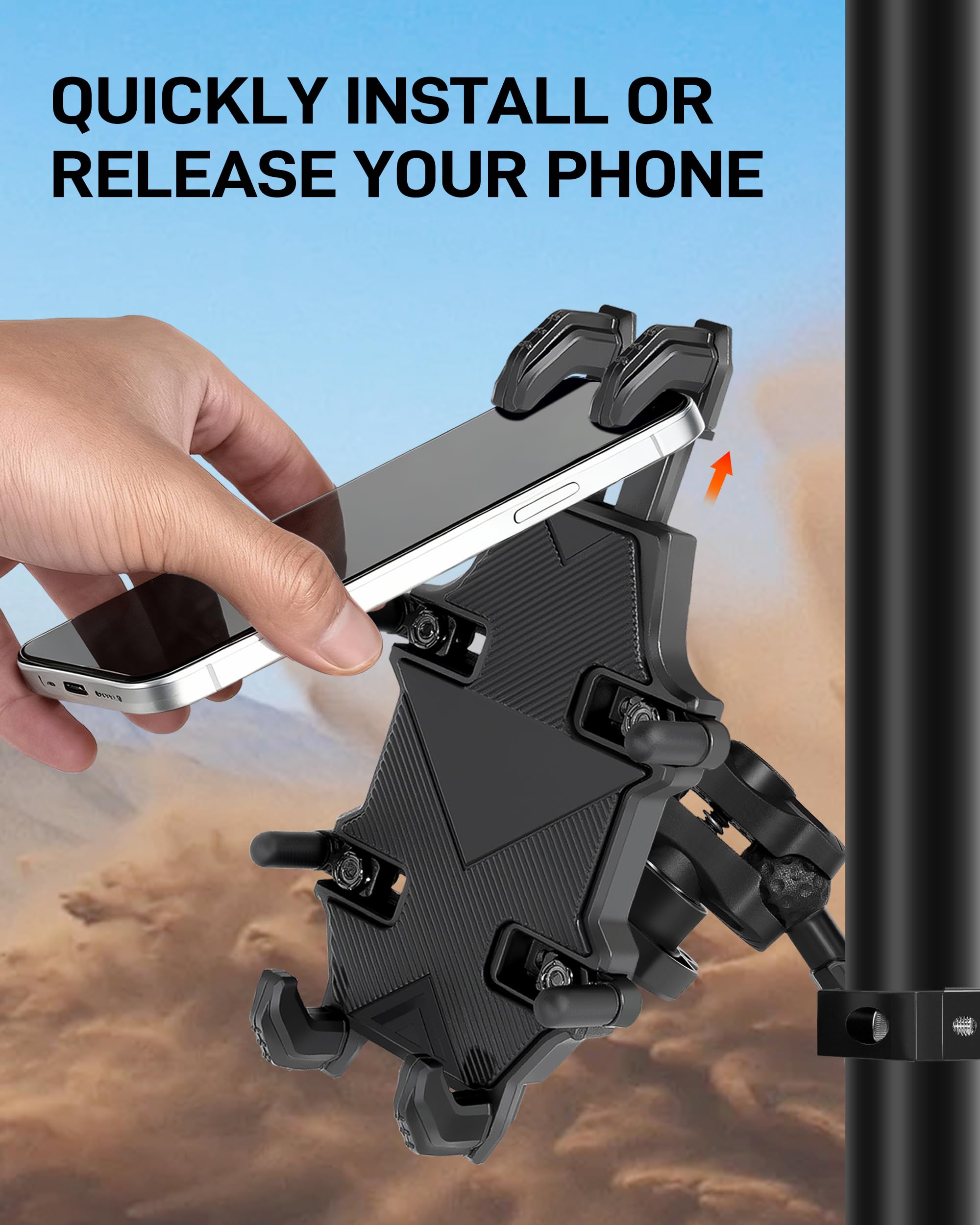 ZHILXN rear anti-slip pad increasing friction and secondary protection