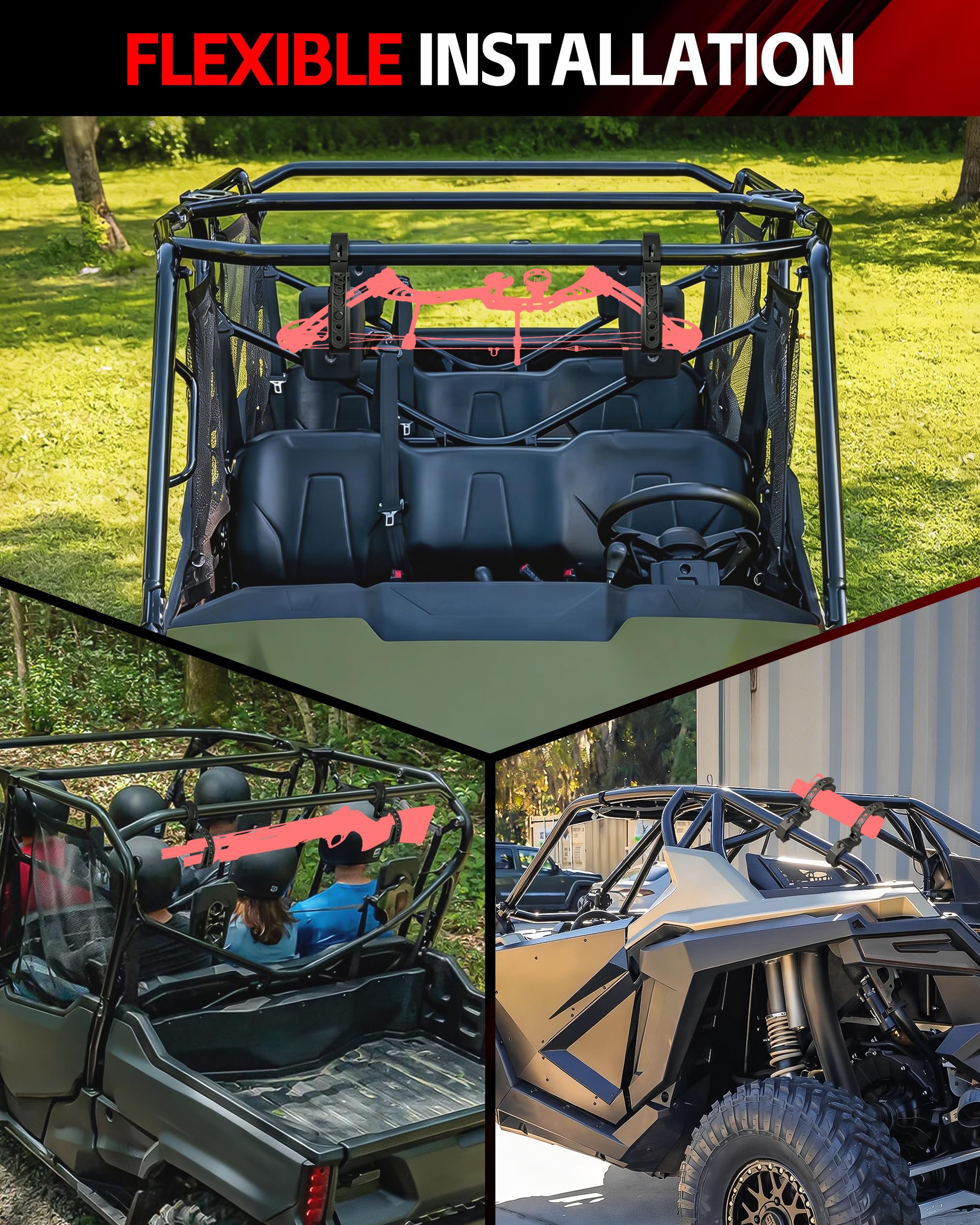ZHILXN lifestyle offroad shot showing gear secured during ride