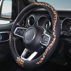 ZHOL cover installed on steering wheel demonstrating improved control benefit