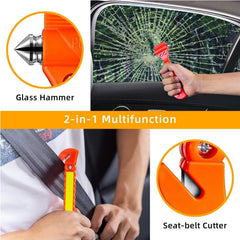 ZHSX ergonomic handle with reflective tape for improved low-light visibility