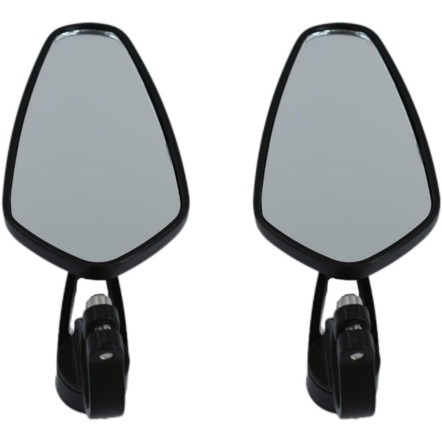ZHTUNGFL mirror mounted on Honda Grom showing enhanced rear awareness