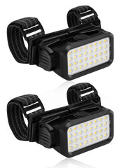 ZIDIYORUO front view dome lights showing compact design and bright illumination
