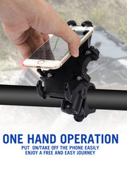 ZIDIYORUO mounted portrait on UTV roll bar for hands‑free navigation benefit