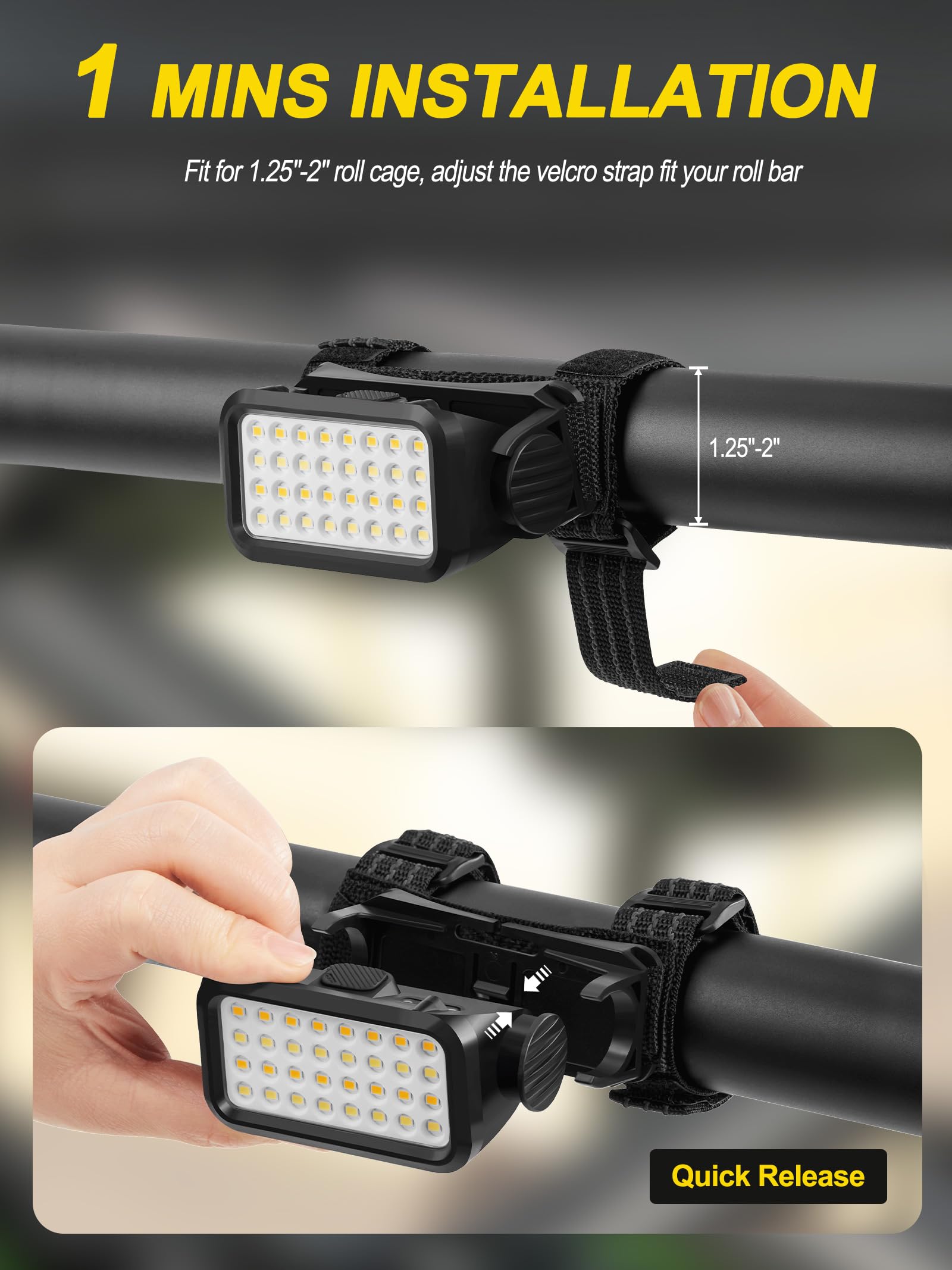 ZIDIYORUO handheld in tent showing portable task lighting for camping
