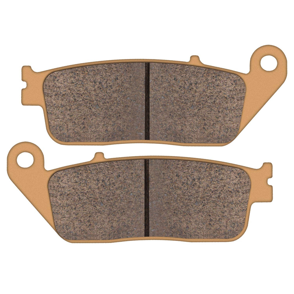 ZINGER rear pad profile view illustrating shape and wear resistance