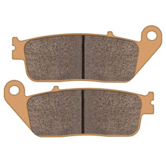 ZINGER rear pad profile view illustrating shape and wear resistance