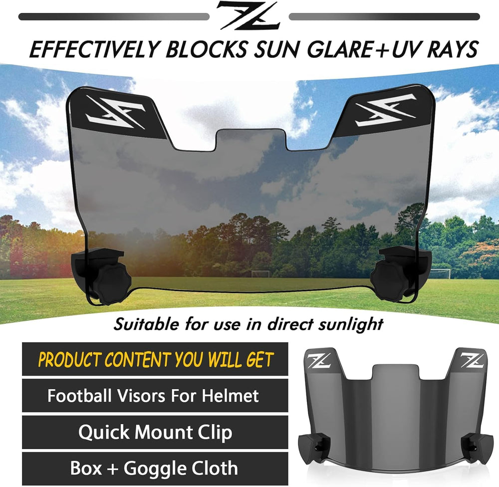 ZIXIOYS visor bending to show flexible material and impact resilience