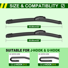 ZIXMMO close-up of rubber edge for smooth, streak-free wiping
