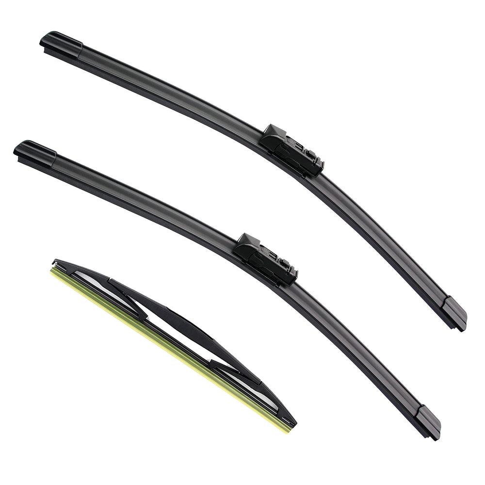 ZIXMMO front packaging showing full 3-blade Subaru Ascent replacement set and benefit of matched kit