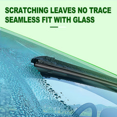 ZIXMMO close-up of natural rubber edge for streak-free wiping benefit