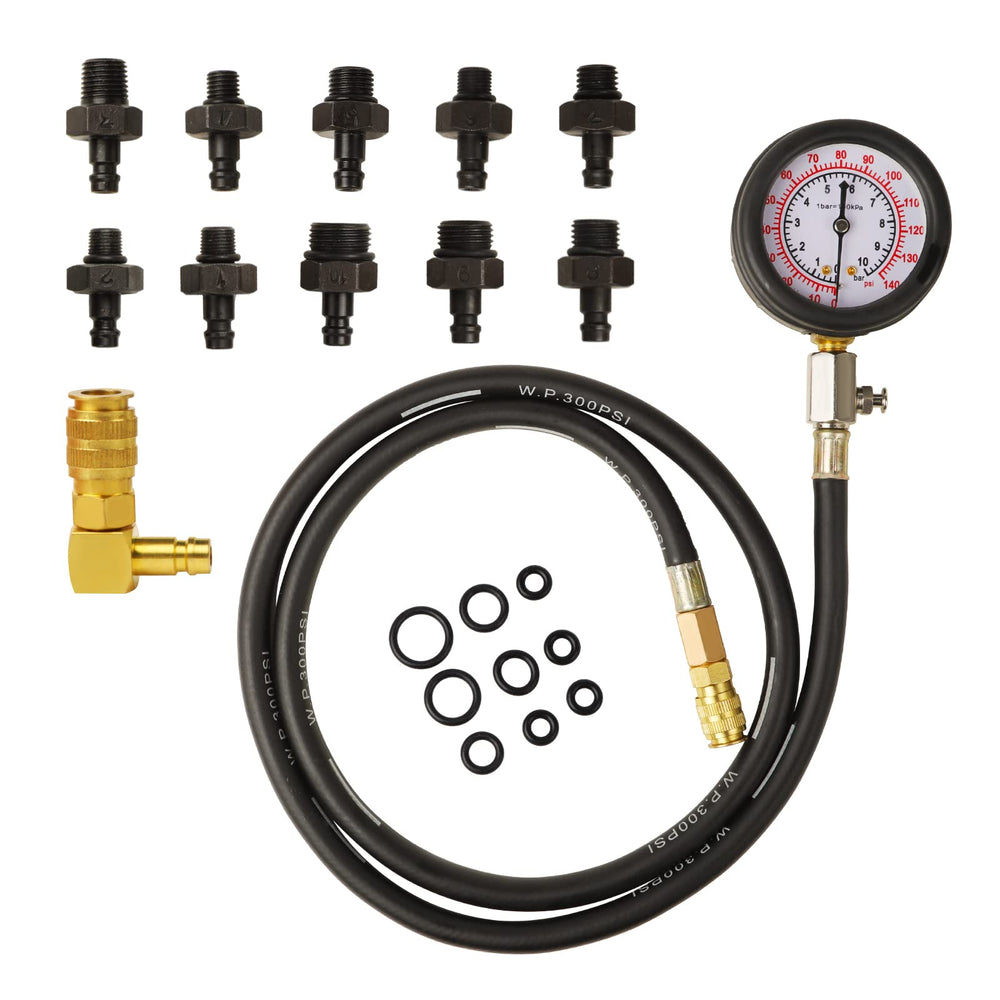 ZJERYL GULL gauge close-up dual-display with clear scale for accurate readings