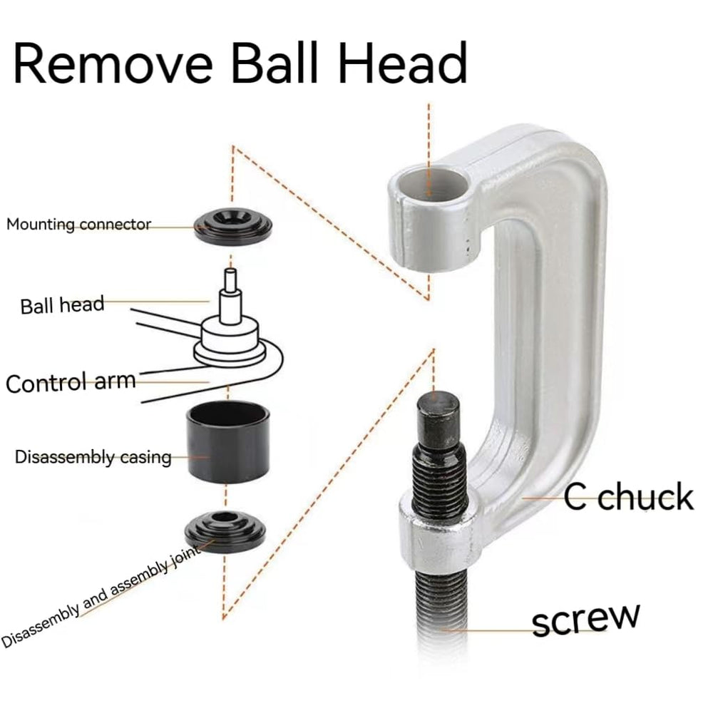 ZJERYL GULL adapter size comparison showing correct selection for various joints