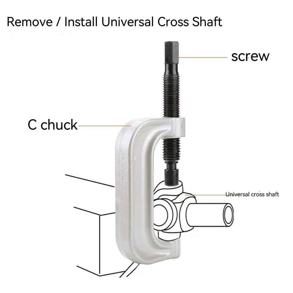 ZJERYL GULL U-frame press in use on vehicle showing easy removal capability