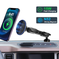 ZKJAYOE close-up of 20 N52 magnet array highlighting stable phone grip