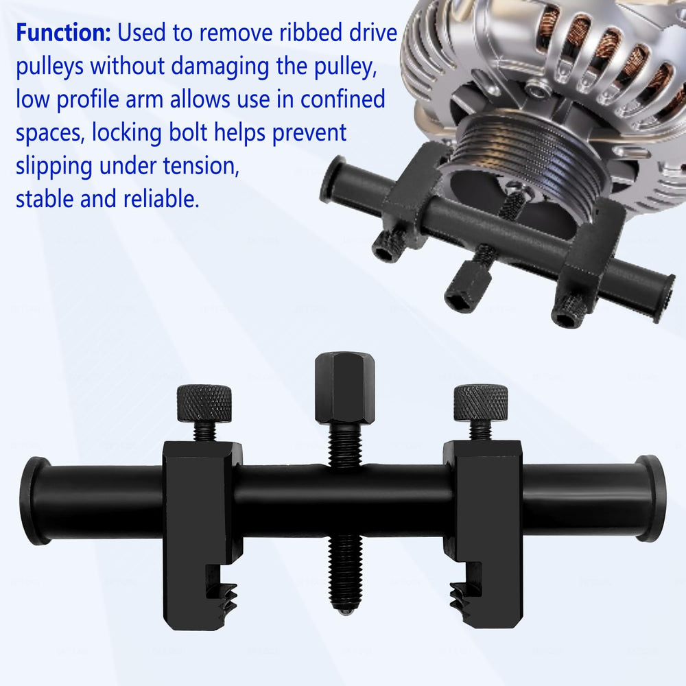 ZKTOOL forcing screw thread detail showing durable corrosion-resistant finish