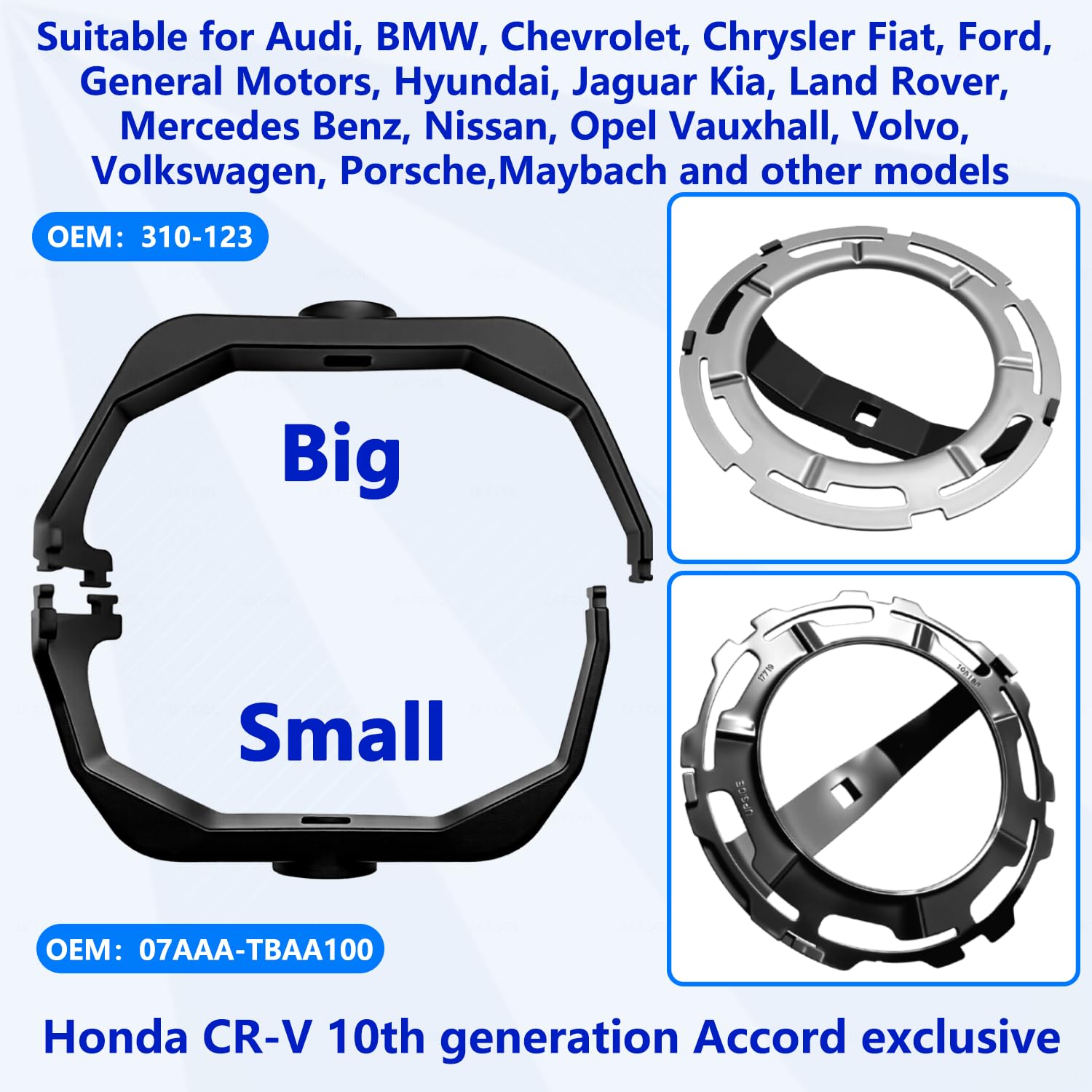 ZKTOOL engaged on Honda CRV fuel ring demonstrating safe, controlled removal