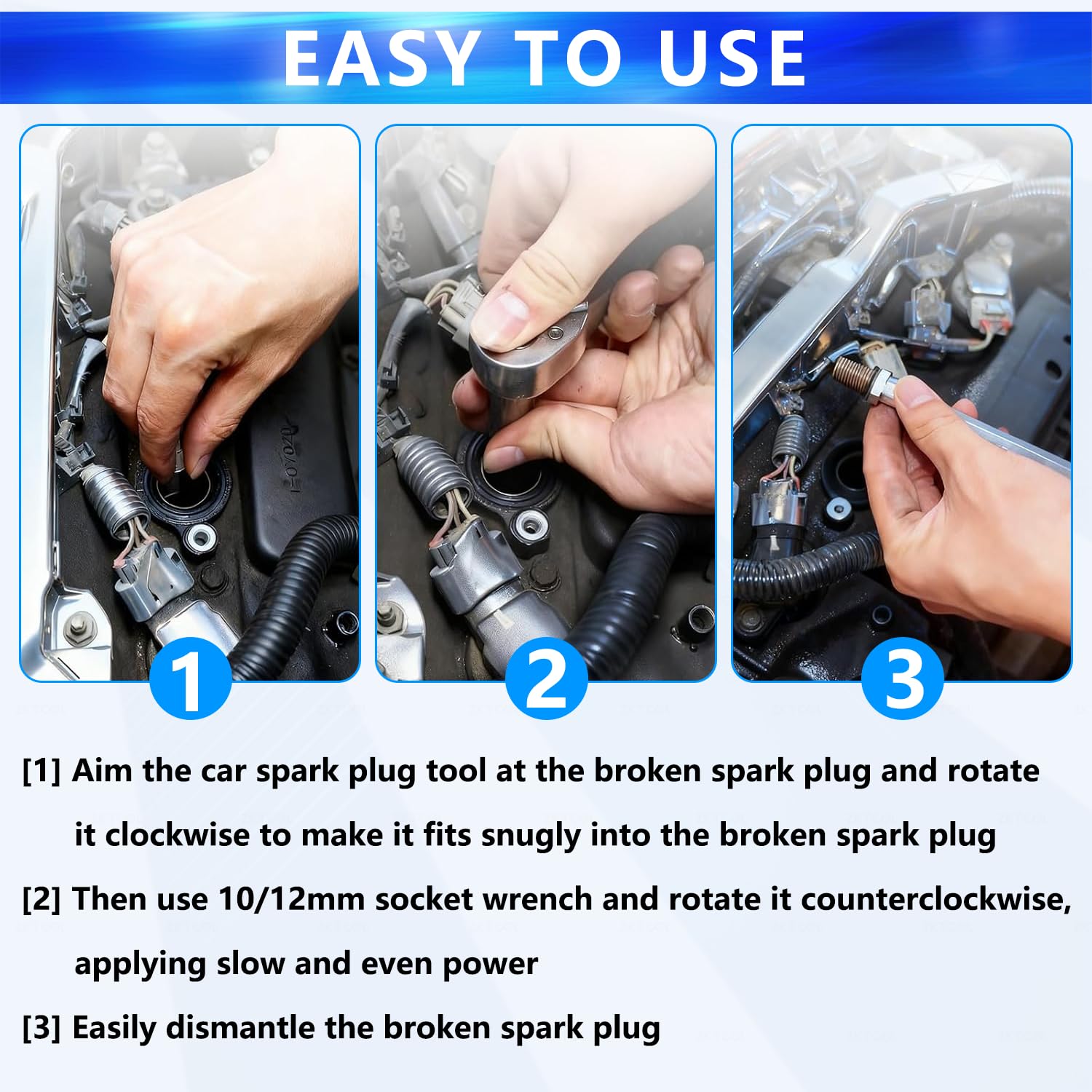 ZKTOOL next to wrench for scale showing compact, portable repair advantage