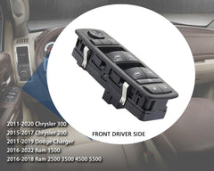 ZLC-ZAMXY illuminated switch demonstrating blue backlight for improved cabin visibility