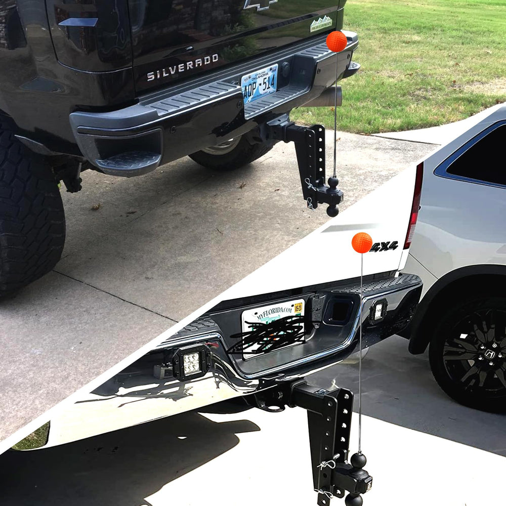 ZLEYECZ side view attachment on camper fender increases safety