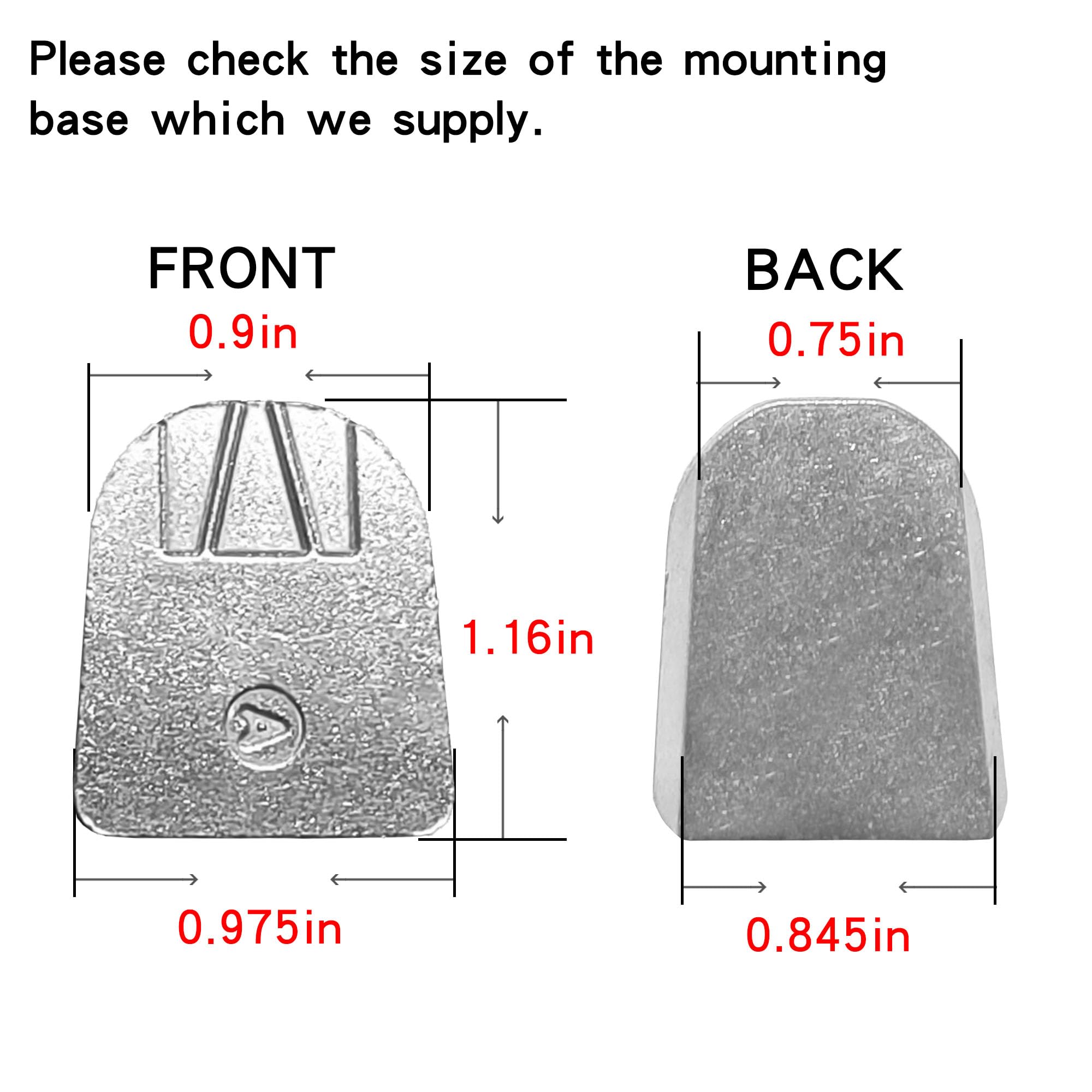 ZLPTEAM mirror mounting bracket detail showing sturdy hardware and easy installation