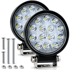 Zmoon front view of 4.5-inch light bar showing compact powerful output