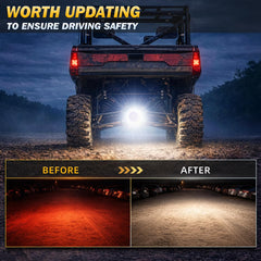 Zmoon light bars mounted on truck bumper demonstrating rugged fitment