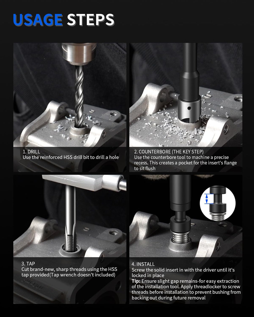 ZOMIYU kit staged on workbench, ideal for mechanics and DIYers