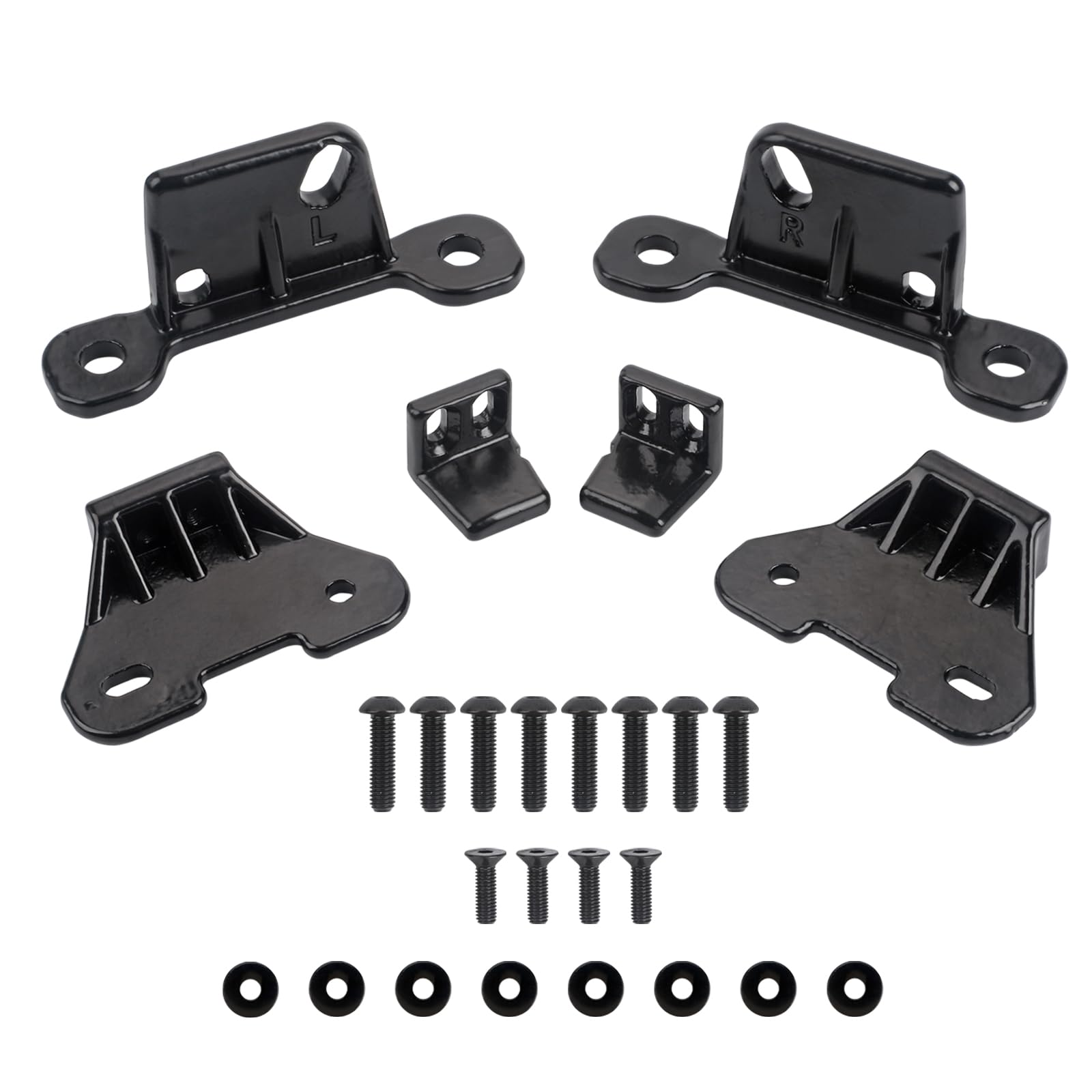 ZONFANT front brackets in package showing durable stainless steel and easy fit
