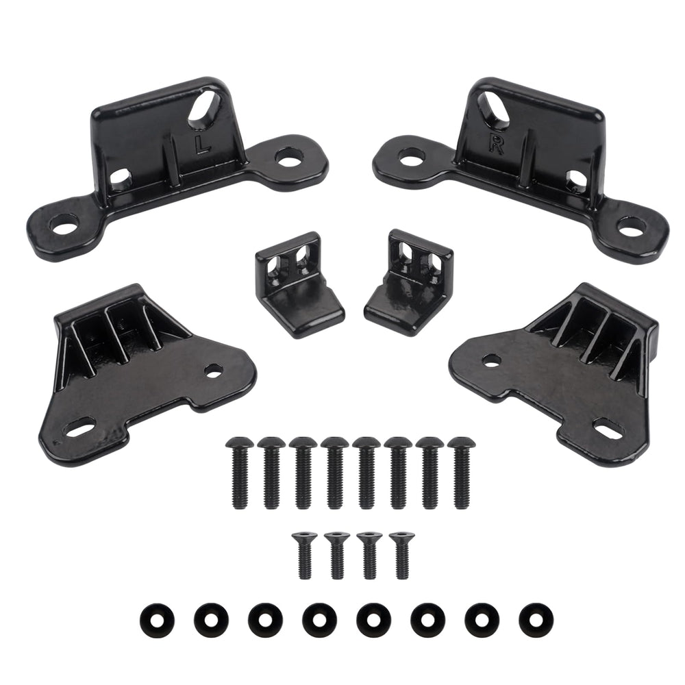 ZONFANT front brackets in package showing durable stainless steel and easy fit