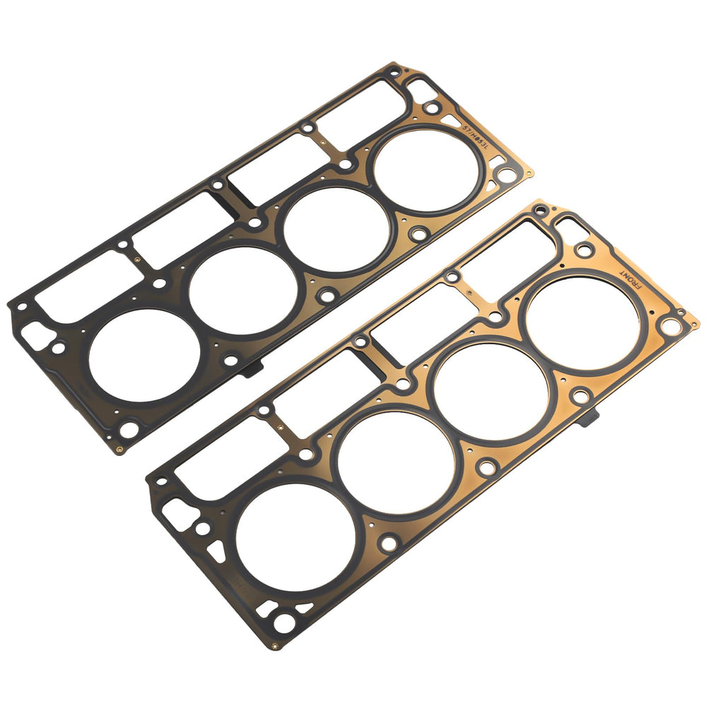 ZONFANT front view head gasket showing full sealing rings and correct bolt holes