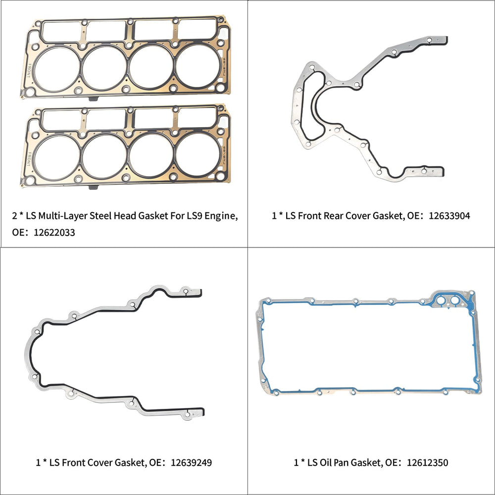 ZONFANT multilayer steel head gasket detail ensuring combustion sealing