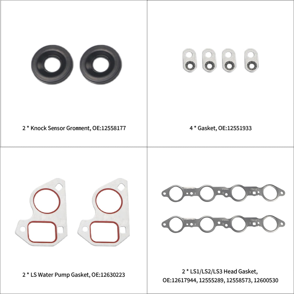 ZONFANT rear main and damper seals comparison preventing oil leaks
