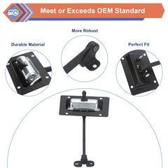 ZONFANT tailgate arm installed on Jeep Wrangler demonstrating restored function