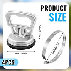 Zonon metal throat hoop close-up highlighting durable steel construction