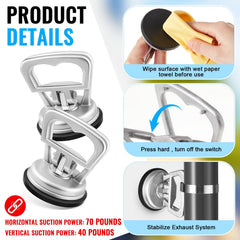Zonon suction cup underside profile demonstrating strong adhesion benefit