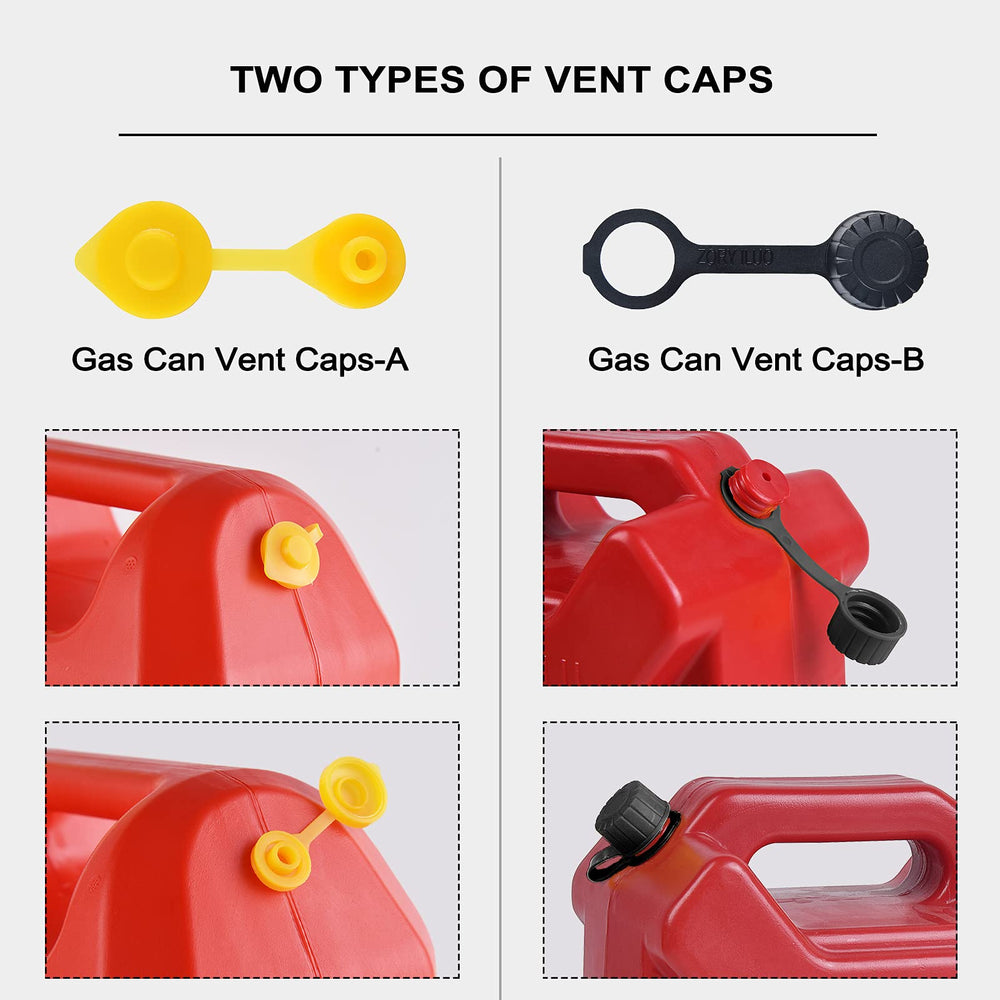 Zoolowua two vent cap styles with drill bit included for easy vent installation