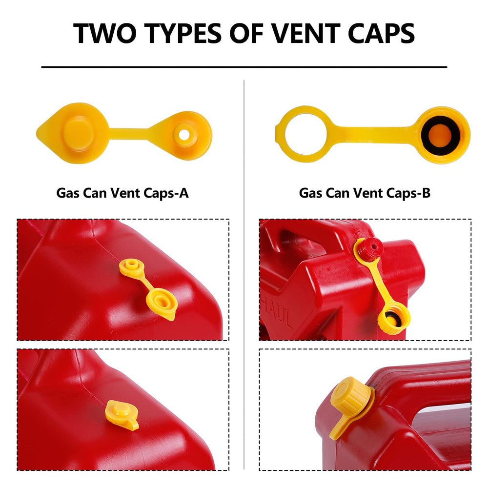 Zoolowua two vent cap types side-by-side demonstrating compatibility with vented and non-vented cans