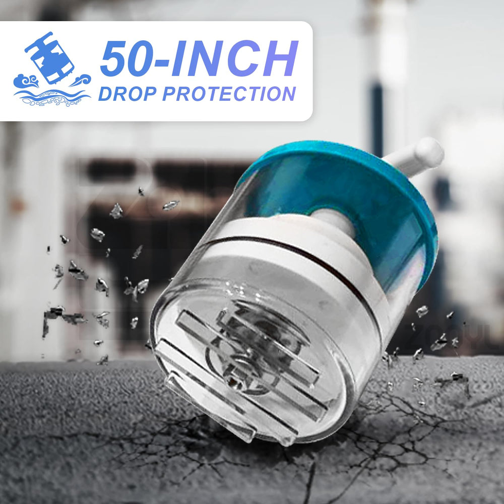 ZOOYL 50-inch drop tether demonstration preventing drops and mess