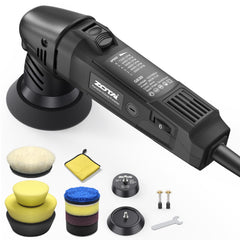 ZOTA mini buffer front view showing compact design and easy handling benefit