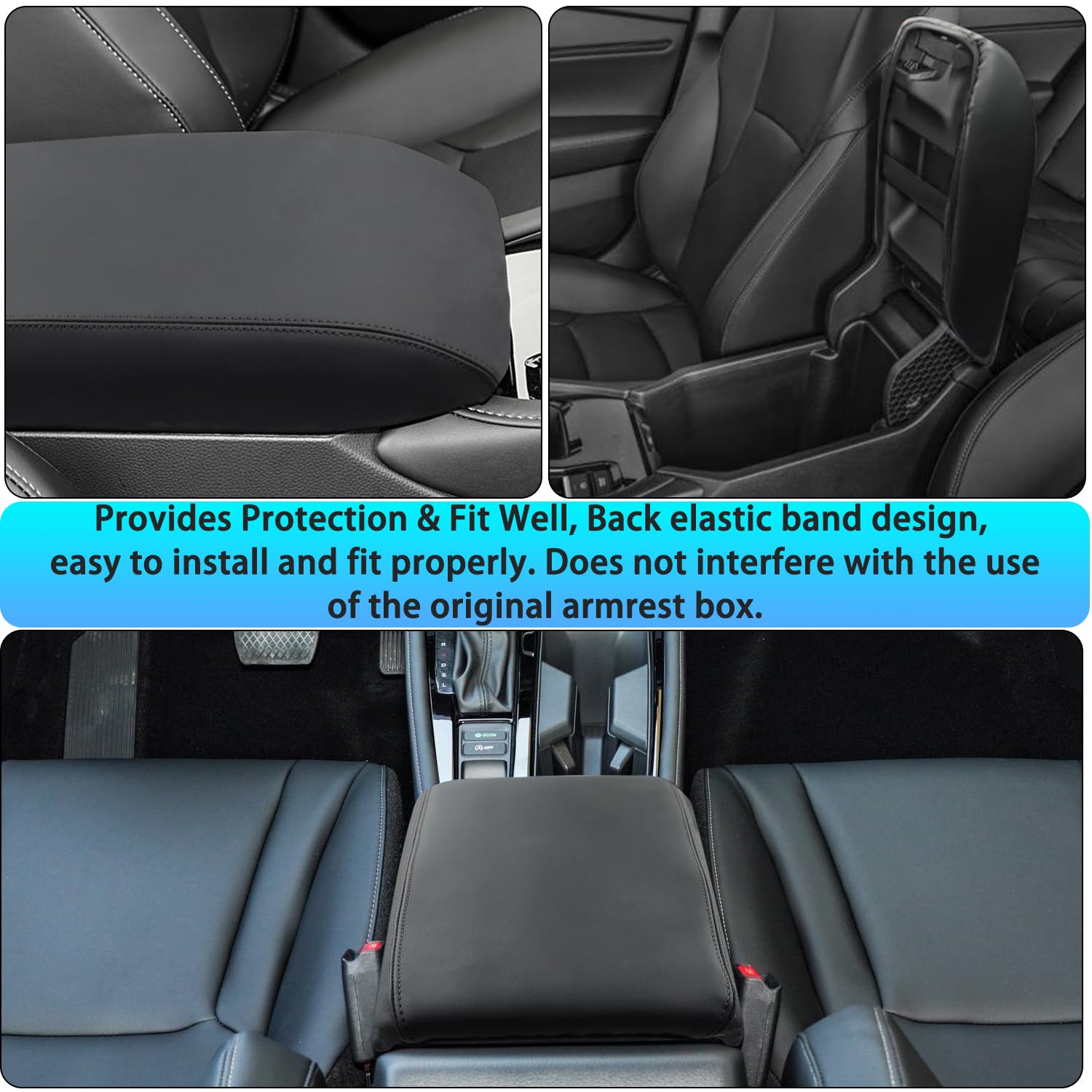 ZOXOQ armrest cover repelling a small spill demonstrating easy-clean protection