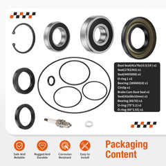 zozoye dust seal showing stamped dimensions and durable lip for leak protection